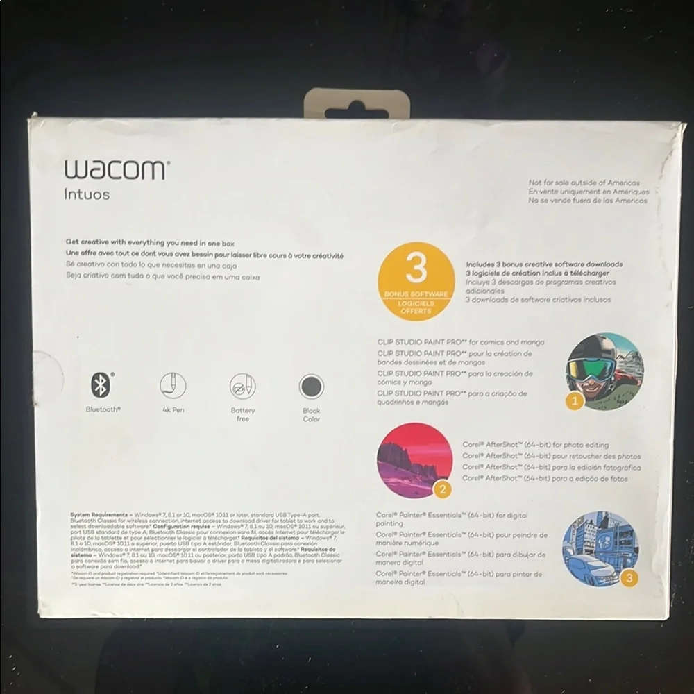 Wacom Intuos Creative Pen Graphics Tablet